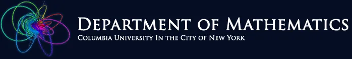 Columbia University Department of Mathematics